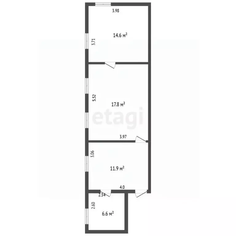 2-к кв. Санкт-Петербург Сергиево тер., ул. Интернациональная, 5 (51.0 ... - Фото 2