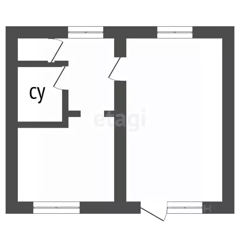 1-к кв. Воронежская область, Воронеж ул. Хользунова, 88 (40.0 м) - Фото 2