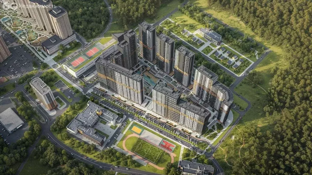 Квартира-студия: Владивосток, Ленинский район, ЖК Зелёный Бульвар 2 ... - Фото 2