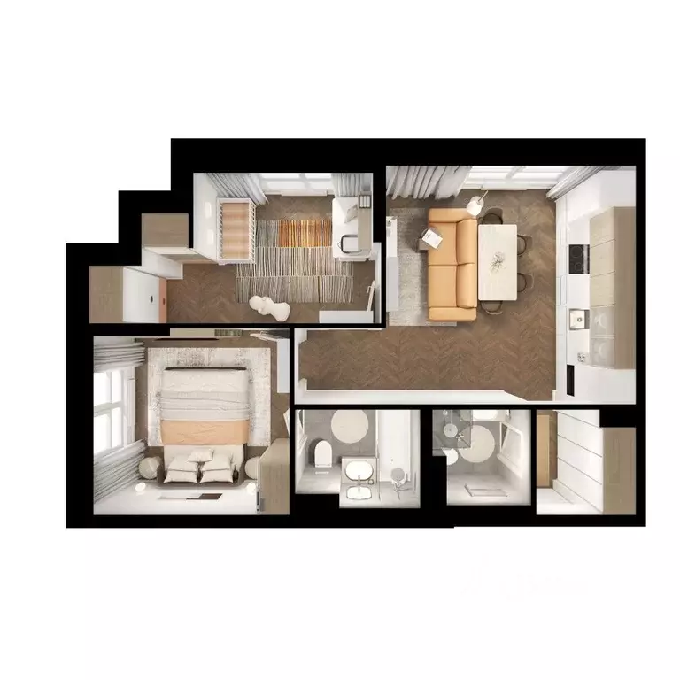 2-к кв. Московская область, Красногорск городской округ, пос. ... - Фото 2