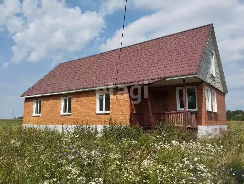 Дом в Калужская область, Ферзиковский район, Бронцы с/пос, д. Коврово ... - Фото 2