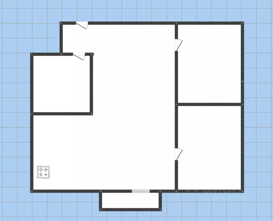 2-к кв. Татарстан, Казань ул. Короленко, 93 (42.3 м) - Фото 2