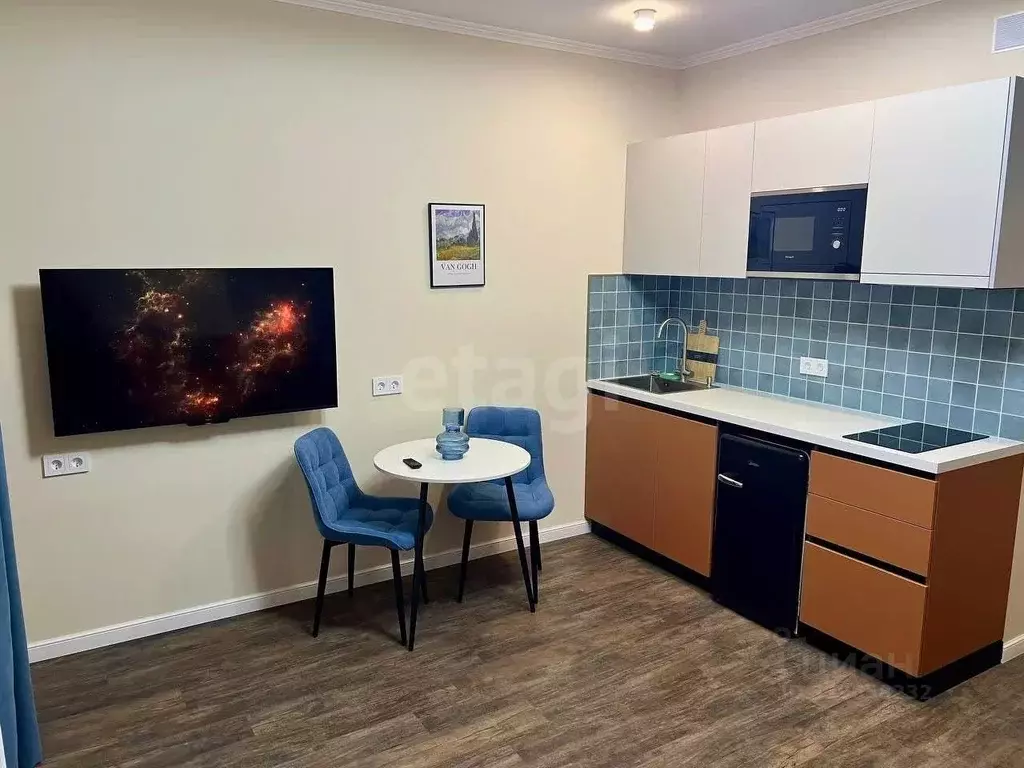 Студия Санкт-Петербург ул. Парфеновская, 7к1 (27.0 м) - Фото 1