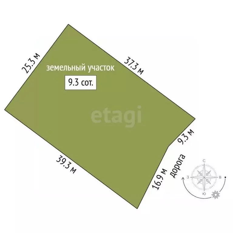 Участок в Челябинская область, Миасский городской округ, с. Сыростан ... - Фото 2