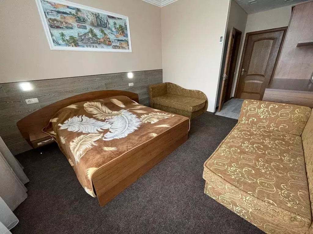 Комната Крым, Симферопольский район, Николаевка пгт ул. Прибрежная, 45 - Фото 1