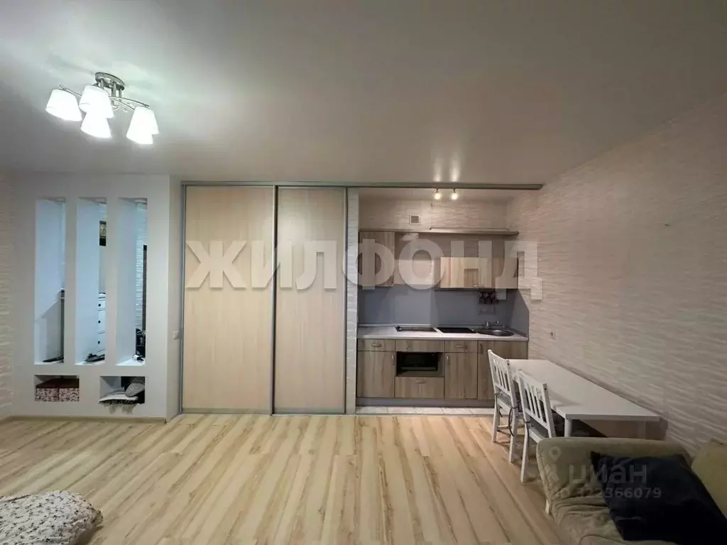 1-к кв. Новосибирская область, Новосибирск ул. Галущака, 11 (37.7 м) - Фото 1