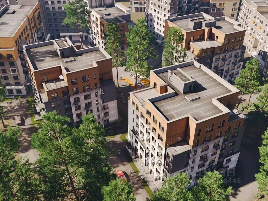 1-к кв. Свердловская область, Екатеринбург Широкая Речка мкр, Лес ... - Фото 2