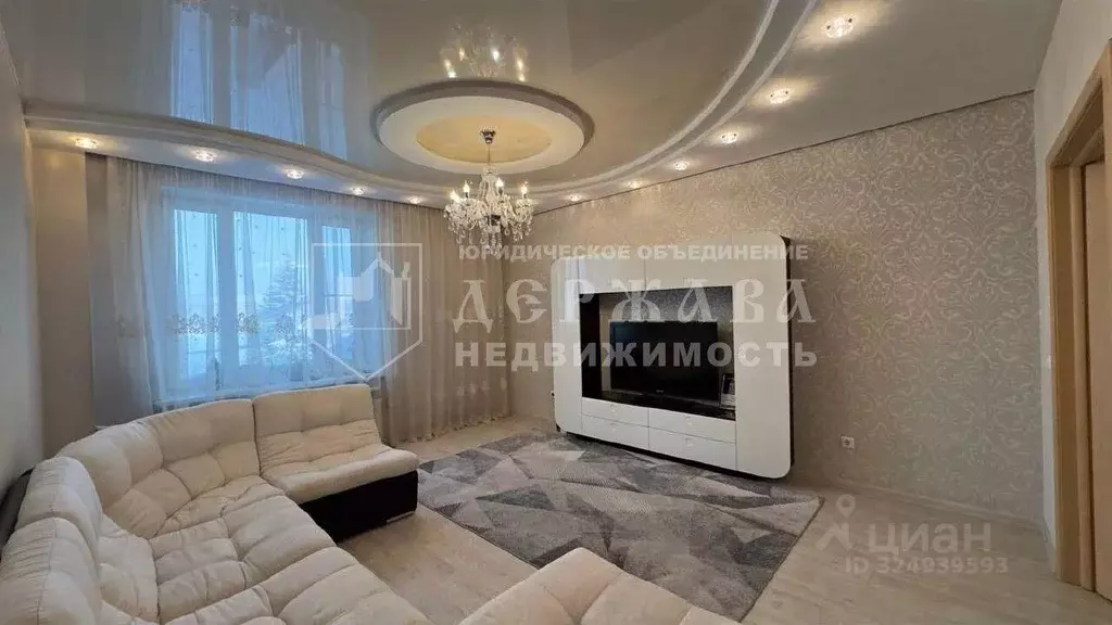 3-к кв. Кемеровская область, Кемерово ул. Гагарина, 52 (85.7 м) - Фото 1
