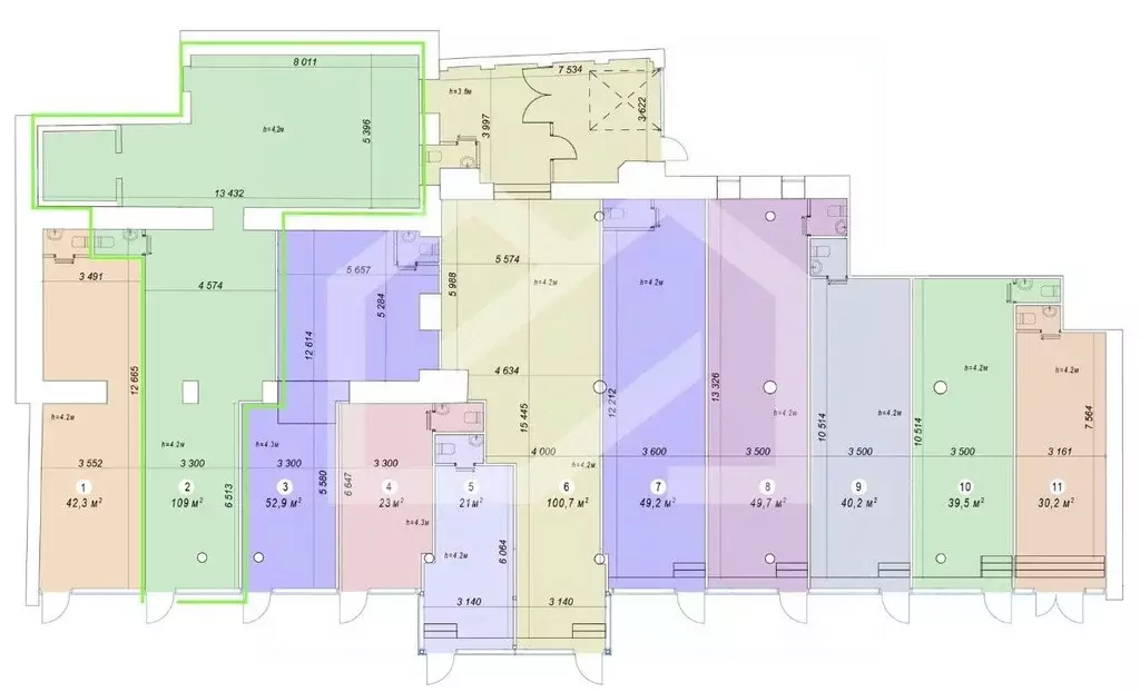 Торговая площадь в Москва ул. Красная Пресня, 12 (109 м) - Фото 2