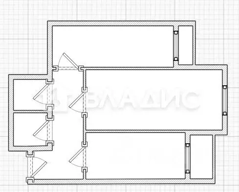 2-к кв. Пензенская область, Пенза ул. Бакунина, 137 (67.1 м) - Фото 2