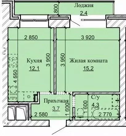 1-к кв. Алтайский край, Барнаул городской округ, Южный рп ул. Герцена, ... - Фото 0