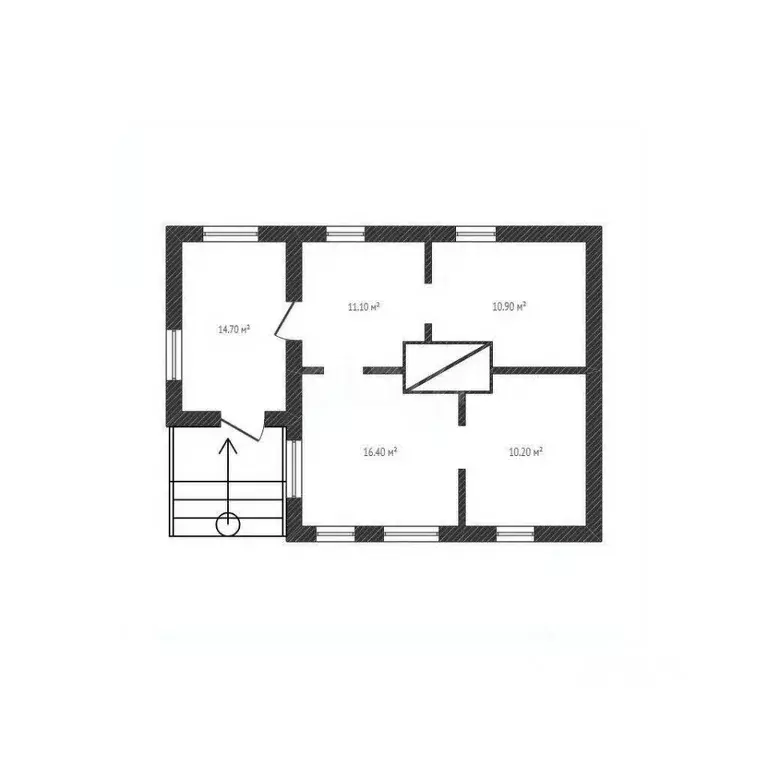 Дом в Брянская область, Новозыбков Спортивный пер. (63 м) - Фото 1