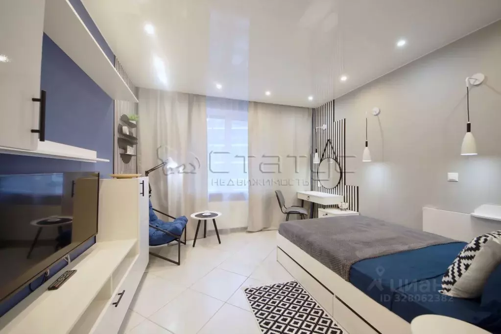 1-к кв. Ленинградская область, Мурино Всеволожский район, ул. ... - Фото 2