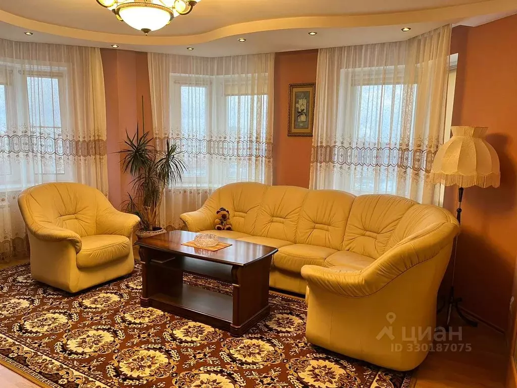 3-к кв. Чувашия, Чебоксары Университетская ул., 36 (96.7 м) - Фото 1