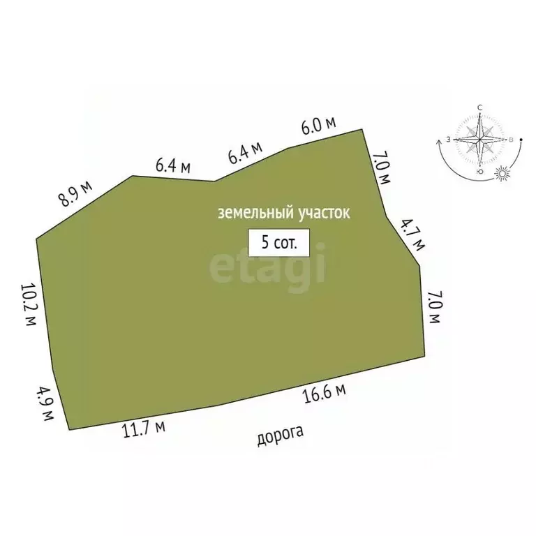 Участок в Крым, Алушта городской округ, с. Изобильное  (5.0 сот.) - Фото 1