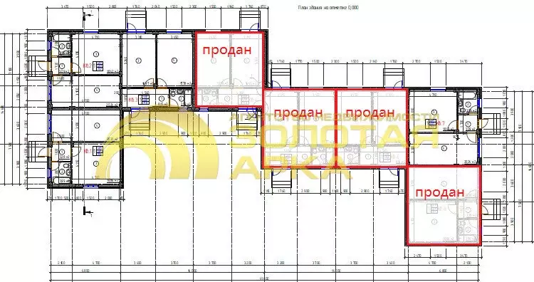 1-комнатная квартира: Абинск, Ялтинская улица (46 м) - Фото 1