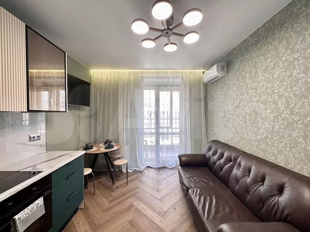 1-к. квартира, 38 м, 4/14 эт. - Фото 1