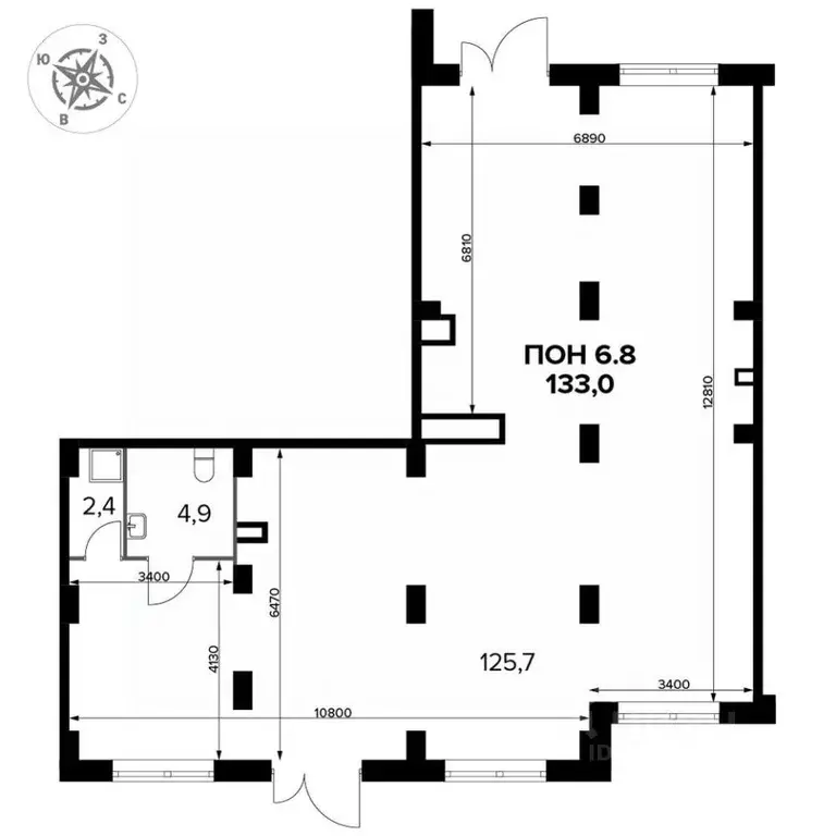 Офис в Московская область, Люберцы ул. Рождественская, 6 (133 м) - Фото 1