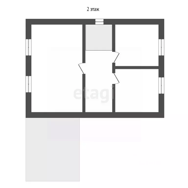 Дом в Тюменская область, Тюменский муниципальный округ, д. Якуши ул. ... - Фото 2