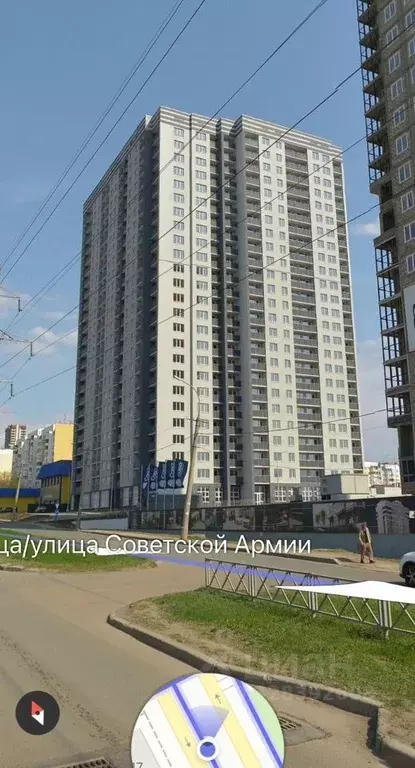 1-к кв. Самарская область, Самара ул. Советской Армии, 91 (37.2 м) - Фото 1