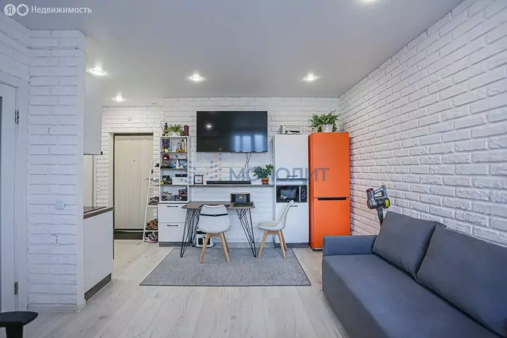 Квартира-студия: Нижний Новгород, улица Родионова, 202/1 (27 м) - Фото 1