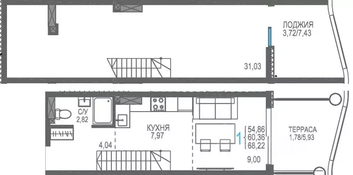 Студия Крым, Сакский район, Лесновское с/пос, с. Прибрежное Розовое ... - Фото 1