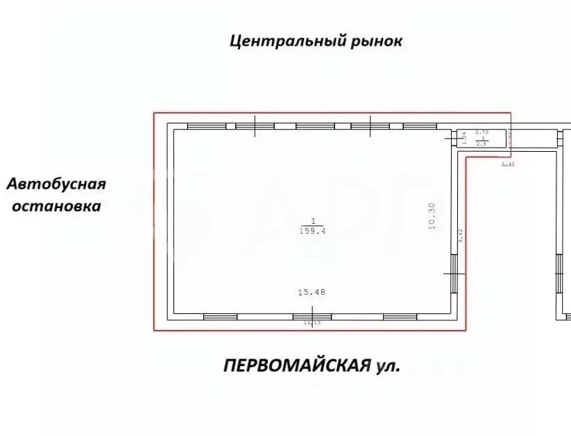 Помещение свободного назначения в Краснодарский край, Краснодар ул. ... - Фото 1