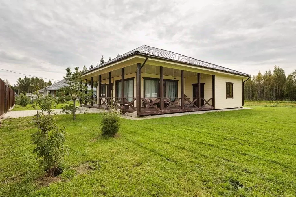 Дом в Ленинградская область, Тосненское городское поселение, Рубеж ... - Фото 1