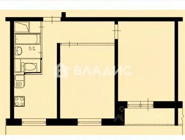 2-к кв. Московская область, Королев Пионерская ул., 30к10 (68.5 м) - Фото 2