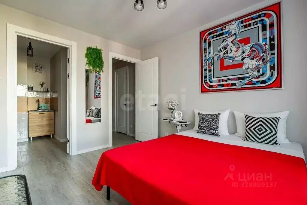 Студия Московская область, Красногорск ул. Тенистых Аллей, 1к1 (25.0 ... - Фото 2