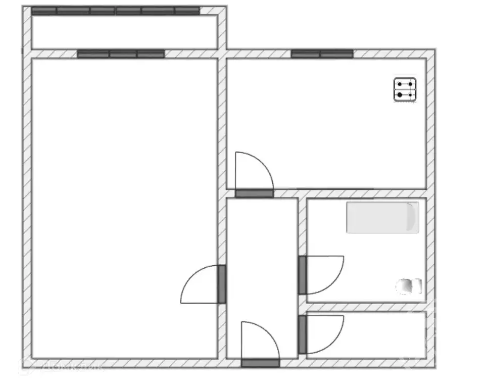 Продаётся 1-к квартира, 21.5 м - Фото 1