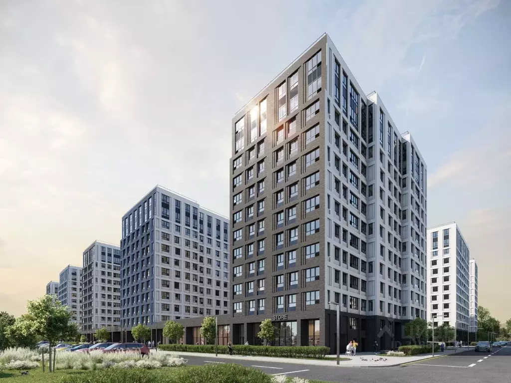Студия Санкт-Петербург Планерная ул., 99 (24.4 м) - Фото 1
