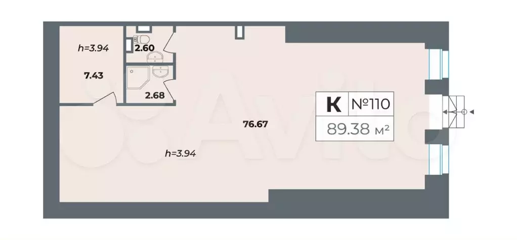 Коммерческая недвижимость 88.36 м - Фото 0