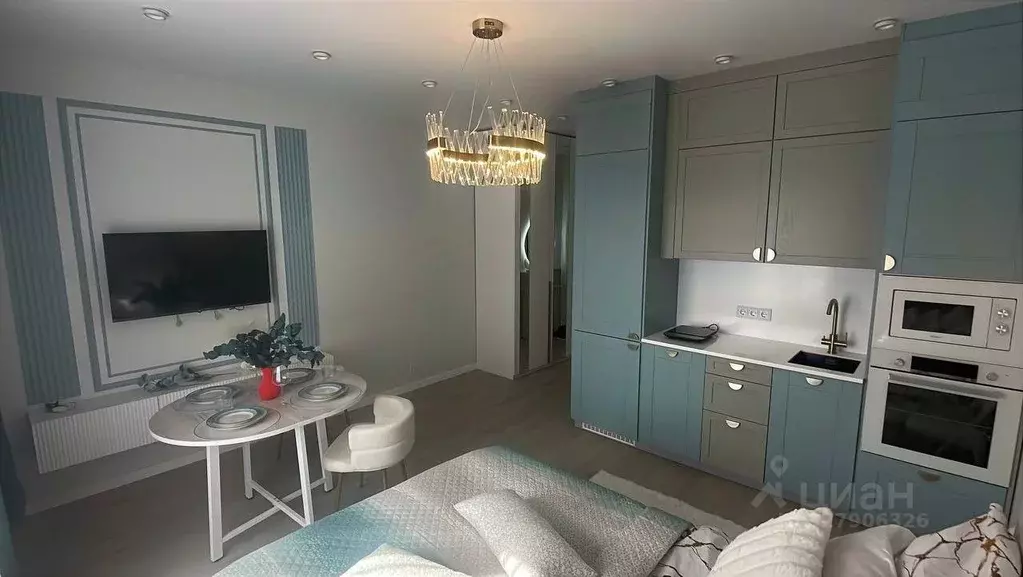 Студия Москва Автозаводская ул., 26/1 (28.0 м) - Фото 2