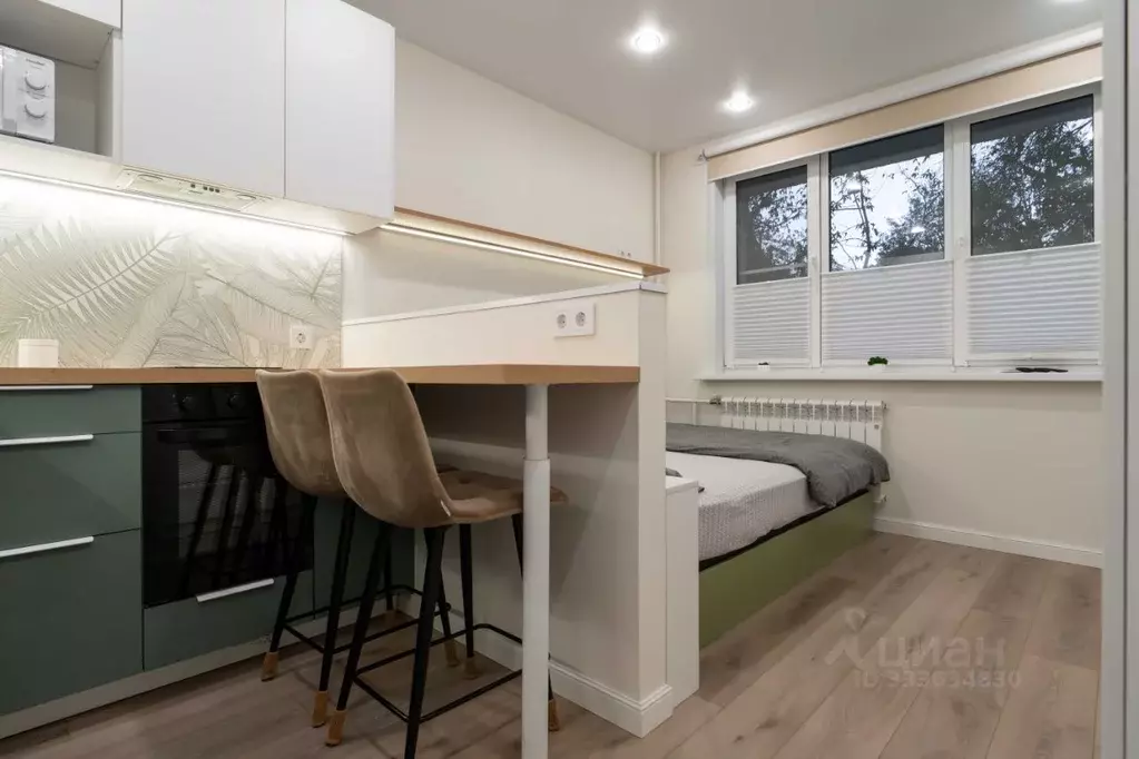 Студия Москва Днепропетровская ул., 3К5 (18.0 м) - Фото 2