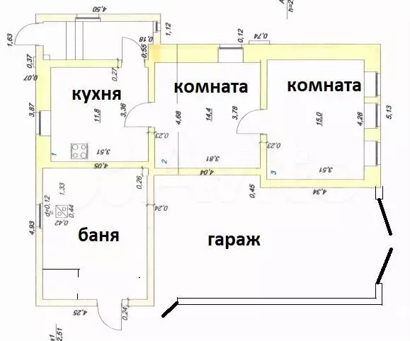 Дом 41,2 м на участке 14,4 сот. - Фото 0