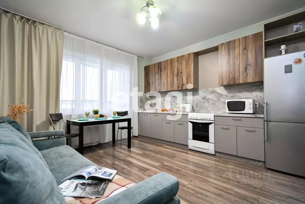 1-к кв. Красноярский край, Красноярск ул. Петра Подзолкова, 3И (38.4 ... - Фото 1