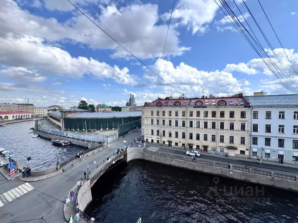 1-к кв. Санкт-Петербург пер. Мошков, 5 (55.0 м) - Фото 0
