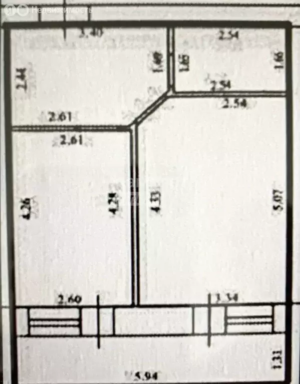 1-комнатная квартира: Тамбов, улица Сенько, 26 (39.9 м) - Фото 1