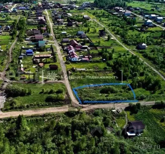 Участок в Томская область, Томский район, с. Корнилово, Зеленая ... - Фото 1