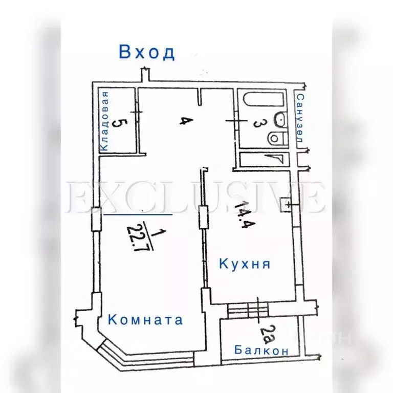 1-к кв. Москва 6-я Радиальная ул., 5к3 (52.6 м) - Фото 2