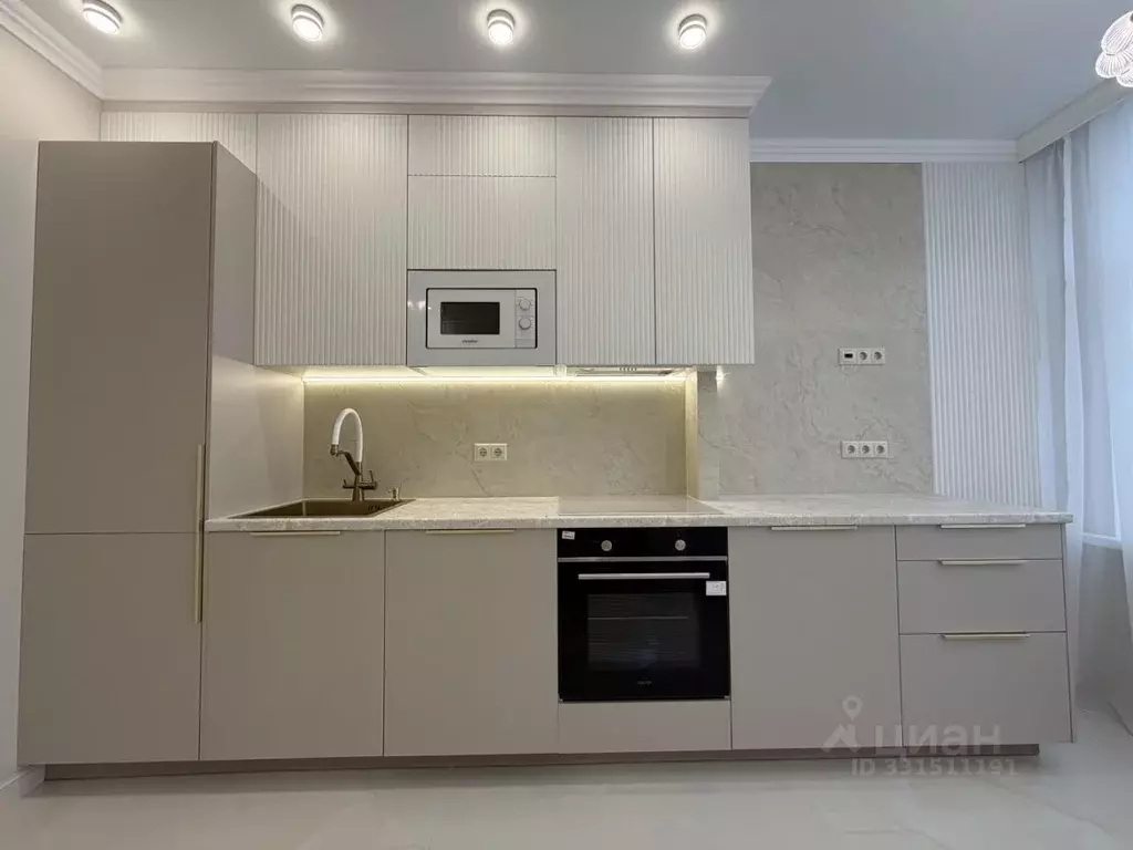 2-к кв. Московская область, Видное ул. Святослава Рихтера, 3к1 (46.0 ... - Фото 2