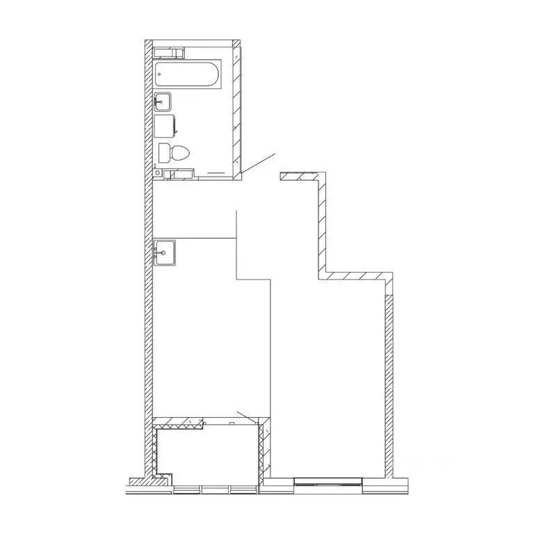 1-к кв. Приморский край, Владивосток Посейдония жилой комплекс, 1/2 ... - Фото 1