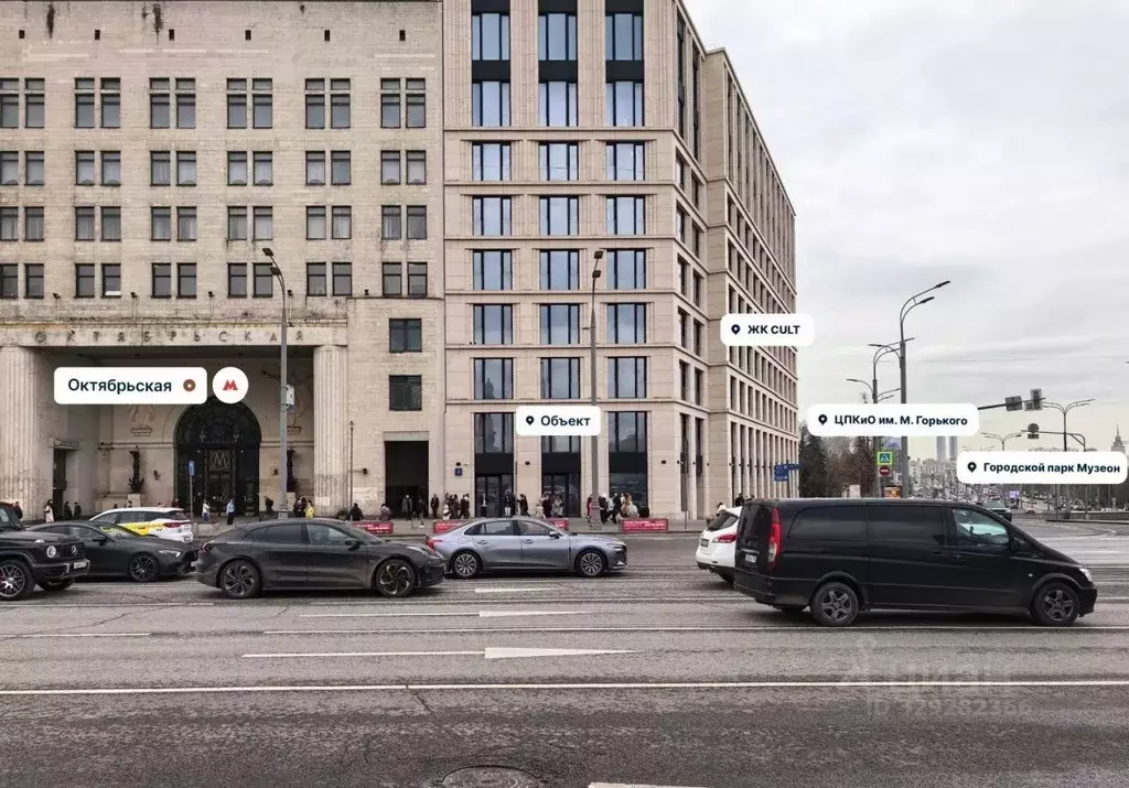 Помещение свободного назначения в Москва Ленинский просп., 2 (92 м) - Фото 2