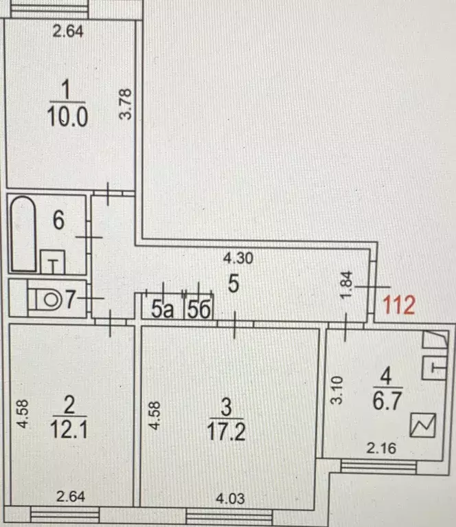 Продаётся 3-к квартира, 63 м - Фото 1