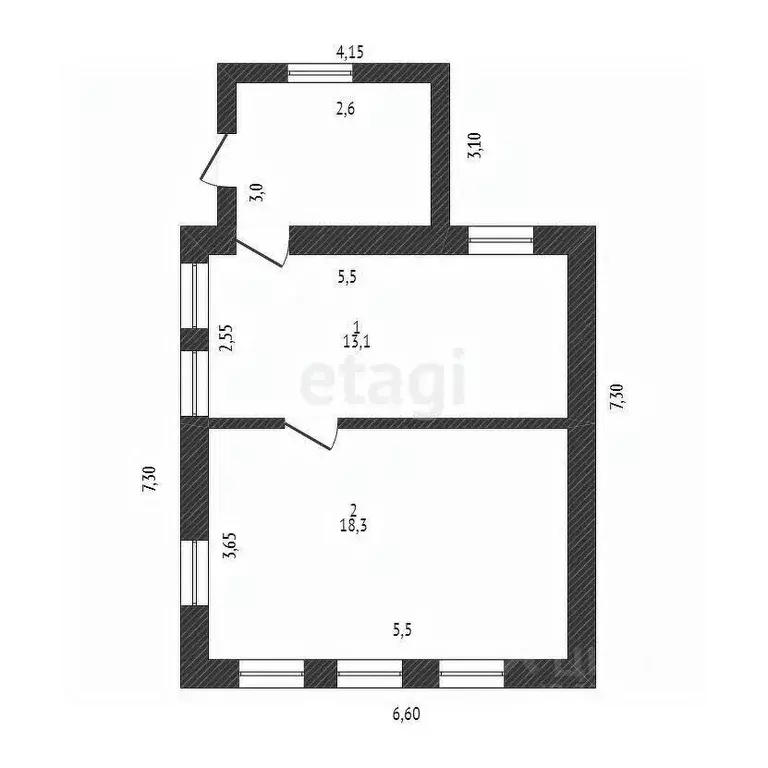 Дом в Белгородская область, Шебекинский муниципальный округ, с. ... - Фото 2