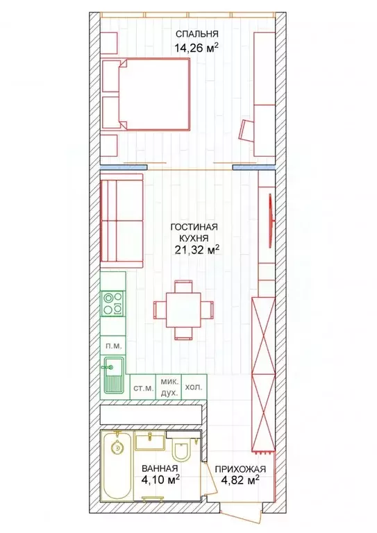 3-к кв. Краснодарский край, Геленджик ул. Мира, 40 (137.6 м) - Фото 1