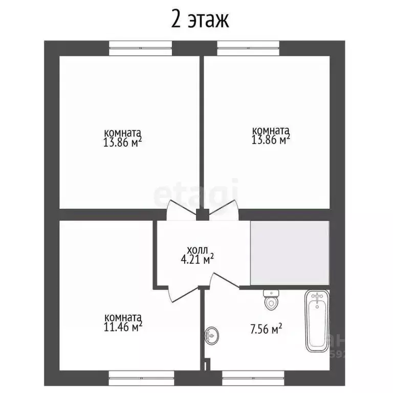 Дом в Ярославская область, Ярославский муниципальный округ, пос. ... - Фото 1