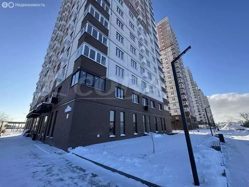 Квартира-студия: Тюмень, Дамбовская улица, 29к3 (33.8 м) - Фото 1