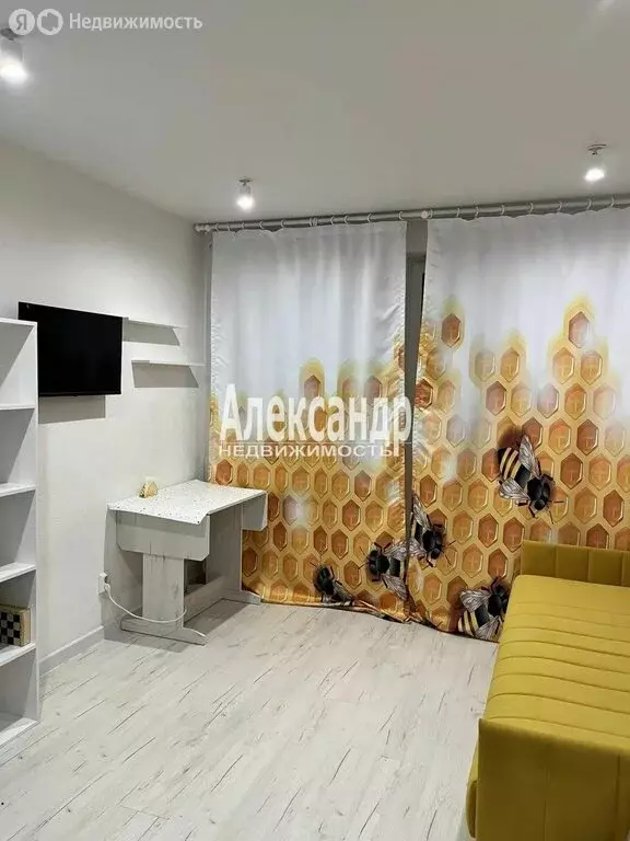 Квартира-студия: посёлок Парголово, Заречная улица, 13к2 (25.9 м) - Фото 1